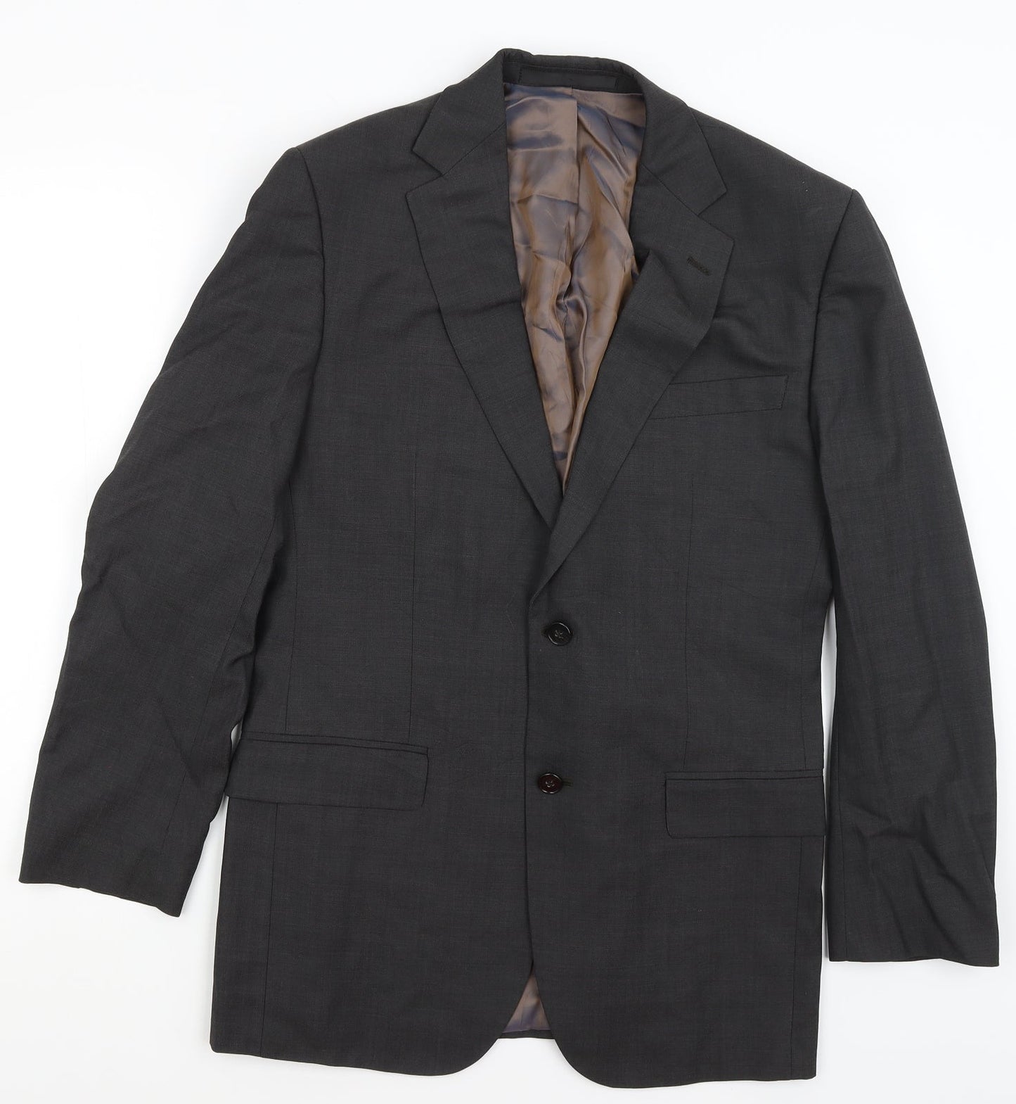 Mens UK Size M M&S Regular Grey Suit Jacket