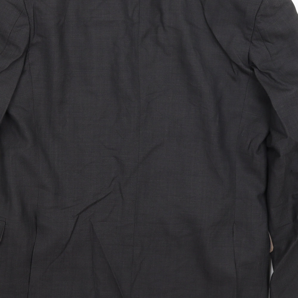 Mens UK Size M M&S Regular Grey Suit Jacket