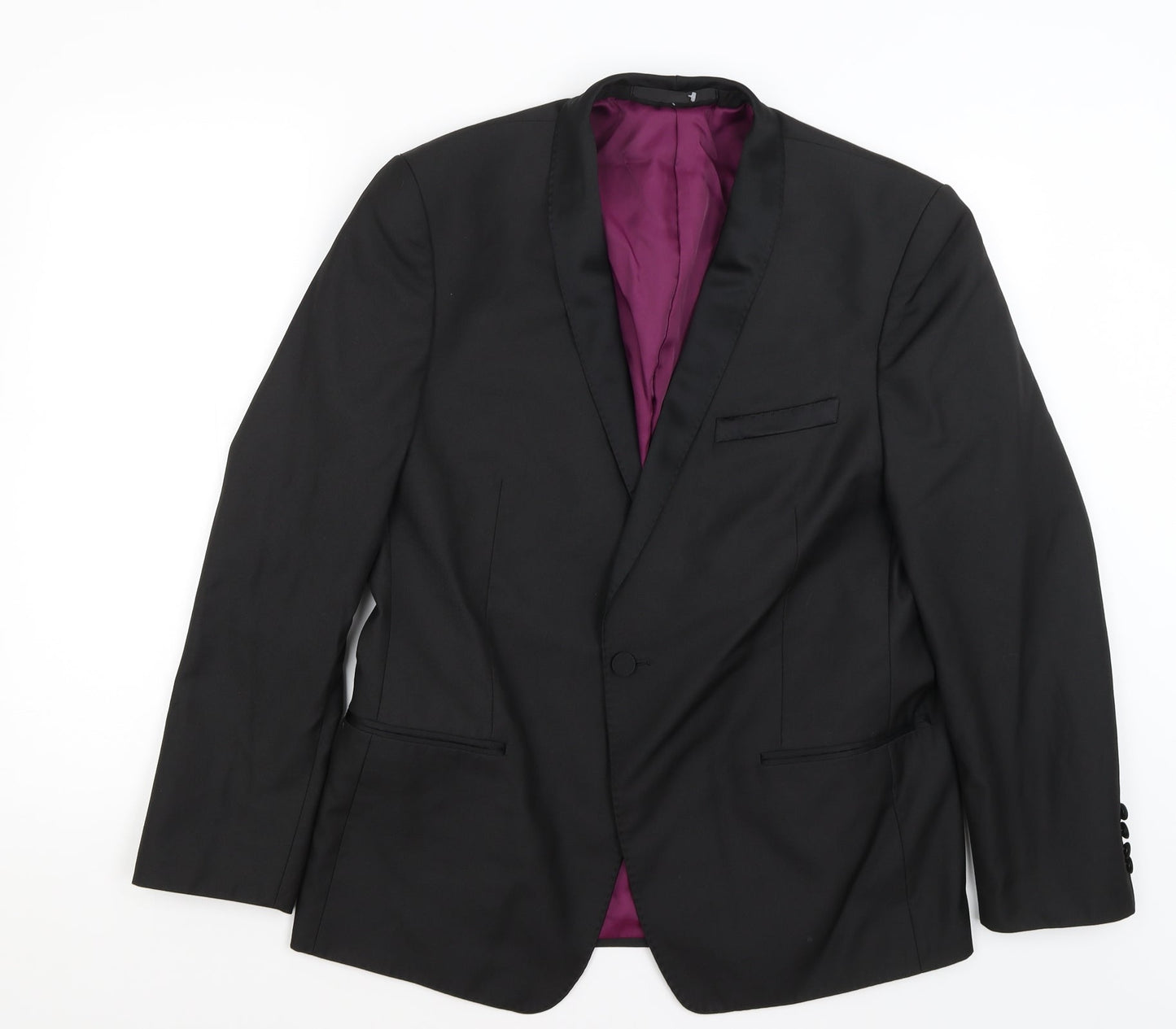 Mens UK Size L M&S Regular Grey Suit Jacket