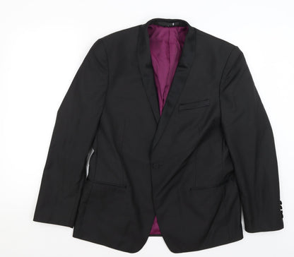 Mens UK Size L M&S Regular Grey Suit Jacket