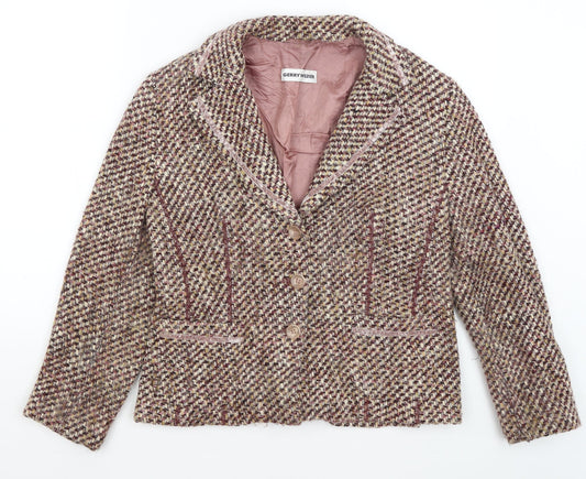 Gerry Weber Womens Brown   Jacket Blazer Size 16
