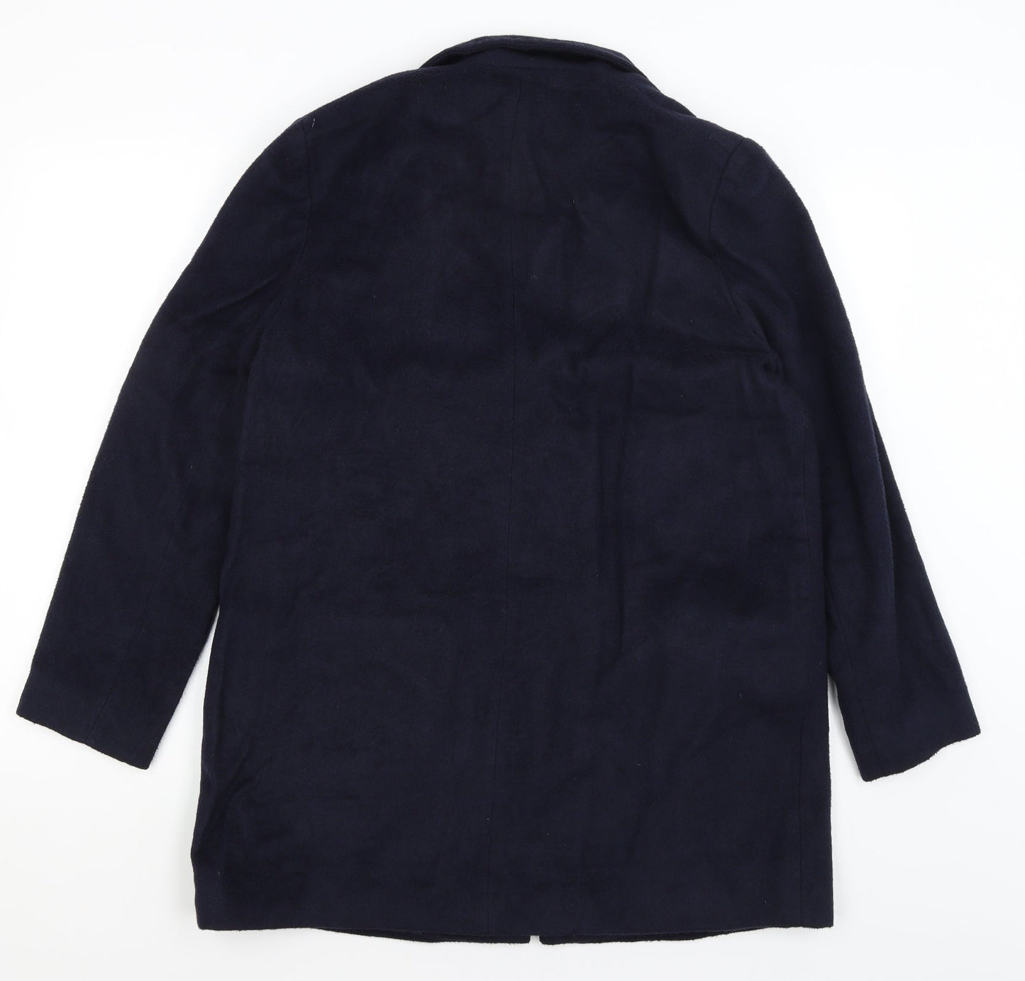 Womens UK Size 12 New Look Blue Overcoat