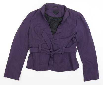 NEXT Womens Purple   Jacket Blazer Size 14