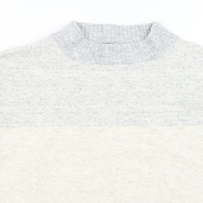 Womens UK Size 14 Atmosphere Ivory Pullover Jumper