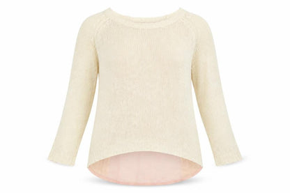 Womens UK Size 8 New Look Ivory Pullover Jumper