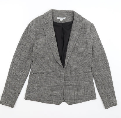 H&M Womens Brown   Jacket Blazer Size 12