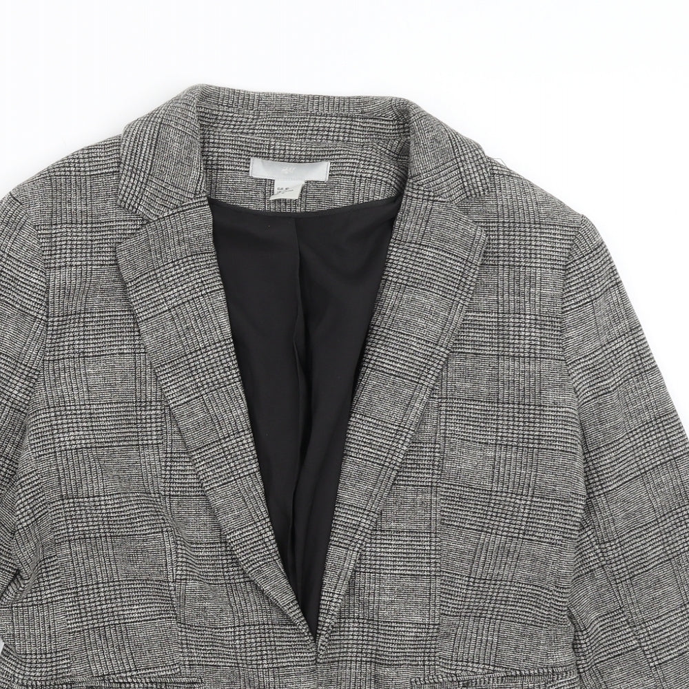 H&M Womens Brown   Jacket Blazer Size 12