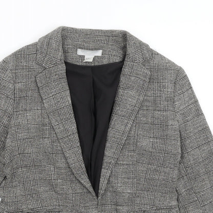 H&M Womens Brown   Jacket Blazer Size 12