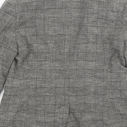 H&M Womens Brown   Jacket Blazer Size 12