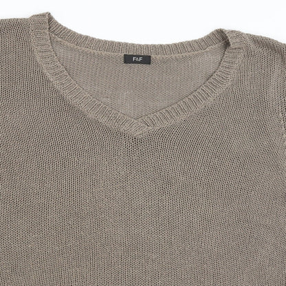 F&F Womens Brown   Basic T-Shirt