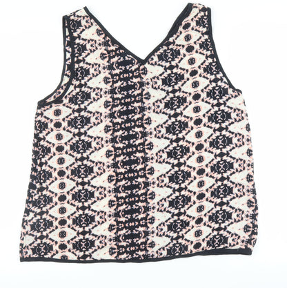 Womens UK Size M Fransa Multicoloured Basic Tank