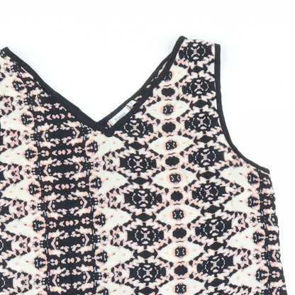 Womens UK Size M Fransa Multicoloured Basic Tank