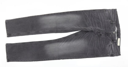 Livergy Womens Black   Straight Jeans Size 10 L33.5 in