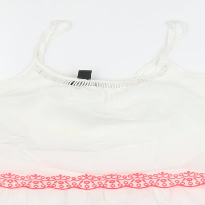 Atmosphere Womens White   Basic Tank Size 6