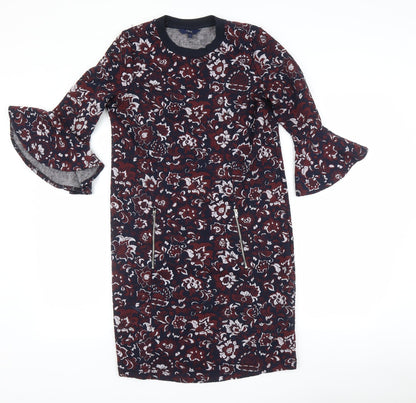 NEXT Womens Multicoloured Floral  Jumper Dress  Size 6