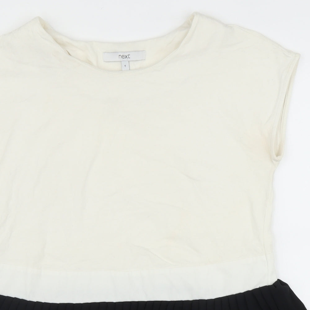 Womens UK Size 6 NEXT Multicoloured Basic T-Shirt