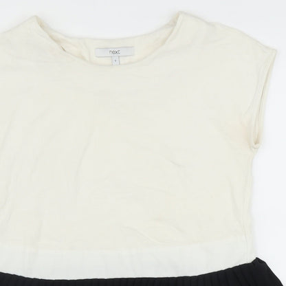 Womens UK Size 6 NEXT Multicoloured Basic T-Shirt