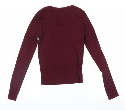 Womens UK Size 10 New Look Purple Pullover Jumper