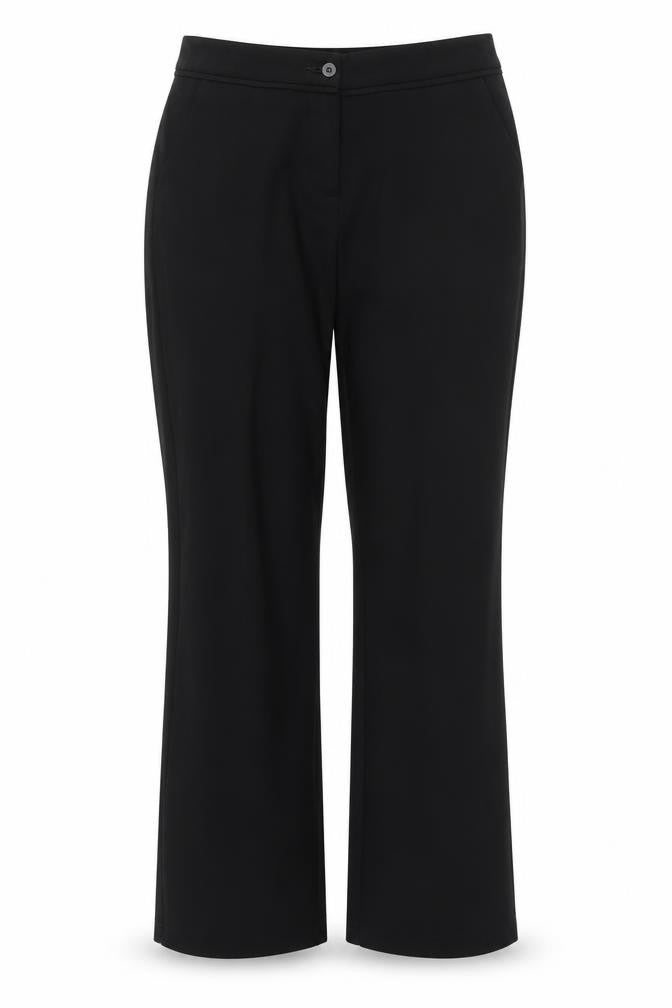 Womens UK Size 10 Marks and Spencer Regular Fit  Black Trousers