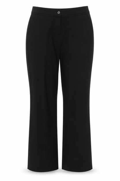 Womens UK Size 10 Marks and Spencer Regular Fit  Black Trousers
