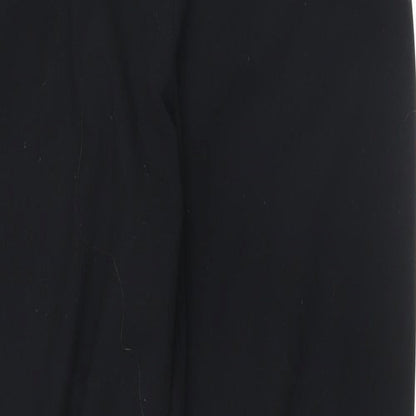 Womens UK Size 10 Marks and Spencer Regular Fit  Black Trousers