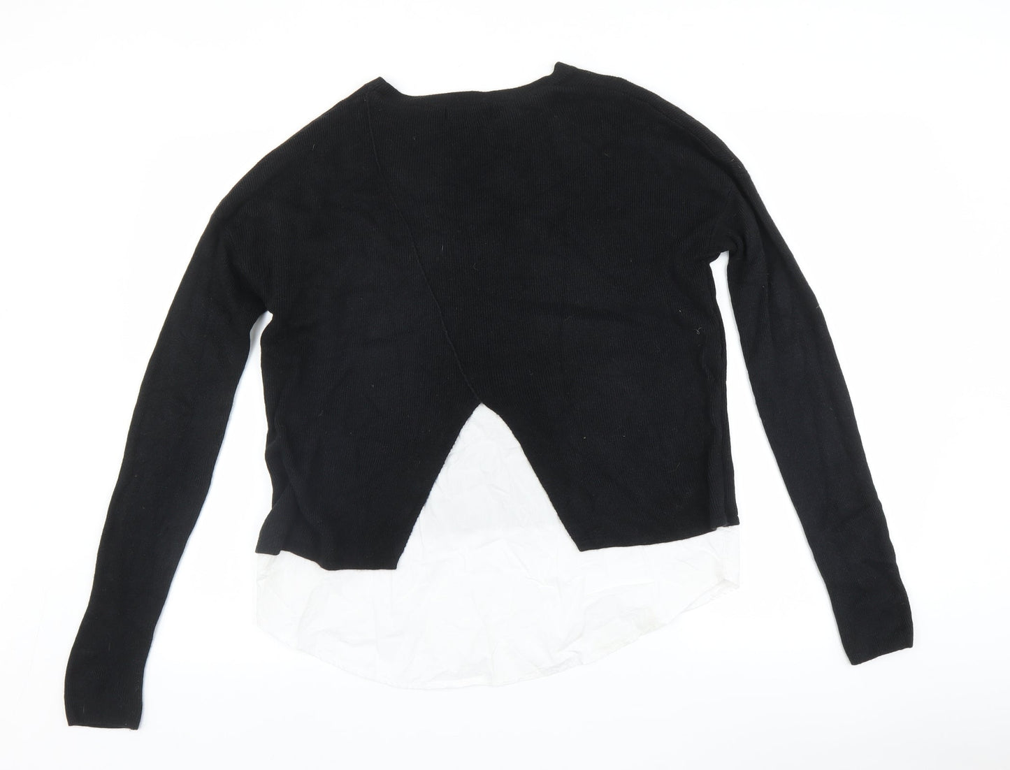 Womens UK Size 10 New Look Black Pullover Jumper