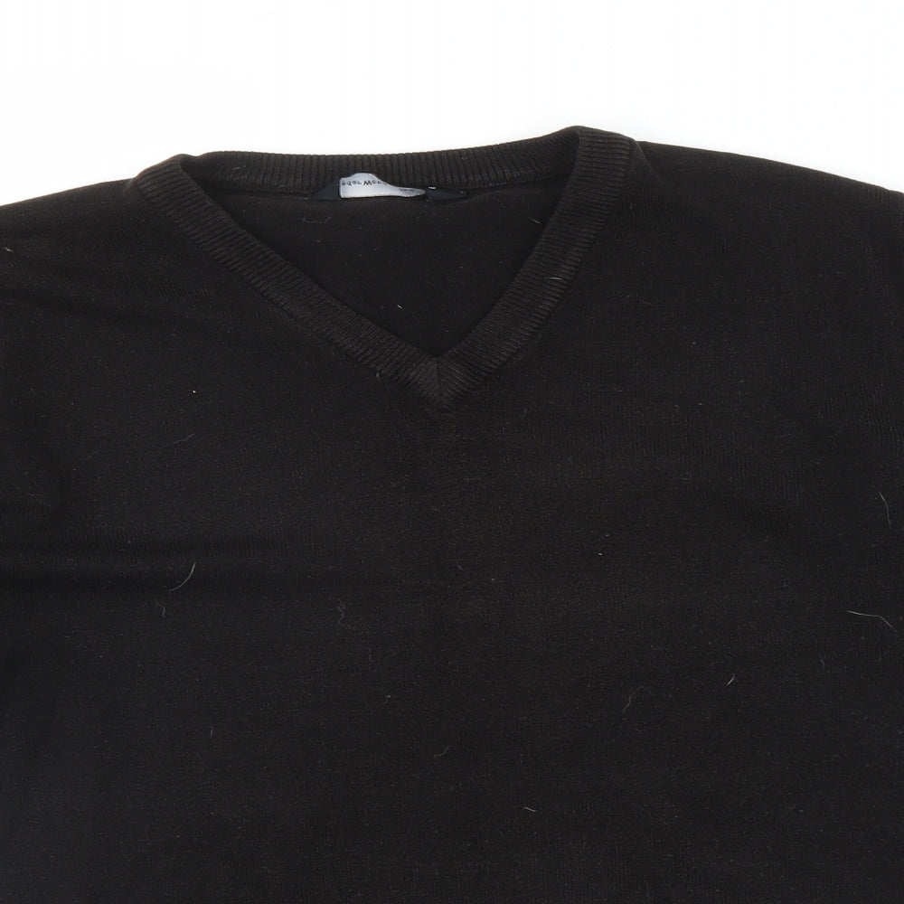 Cedar Wood State Mens Black   Pullover Jumper Size S