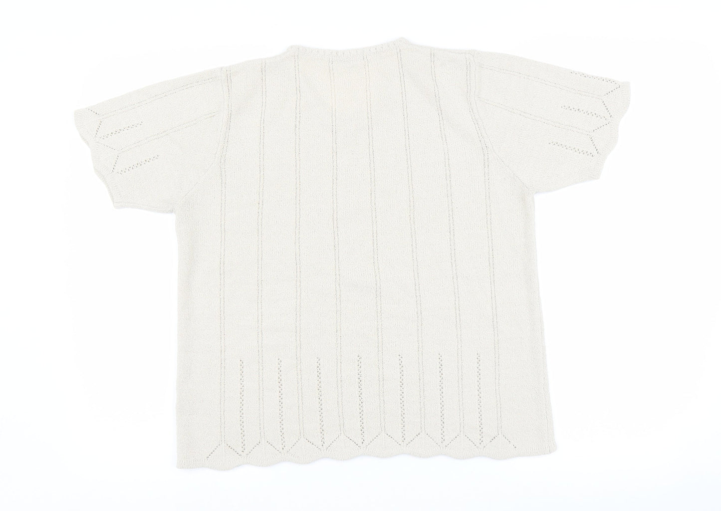 Berkertex Womens Beige   Basic T-Shirt Size 16