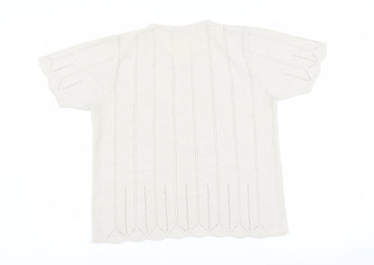 Berkertex Womens Beige   Basic T-Shirt Size 16