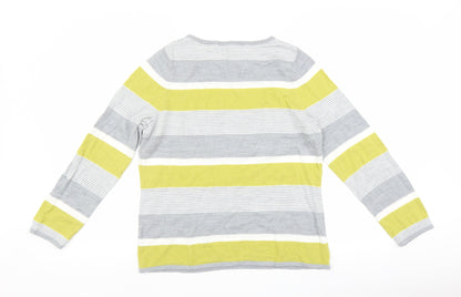 Womens UK Size 14 Bonmarché Multicoloured Pullover Jumper