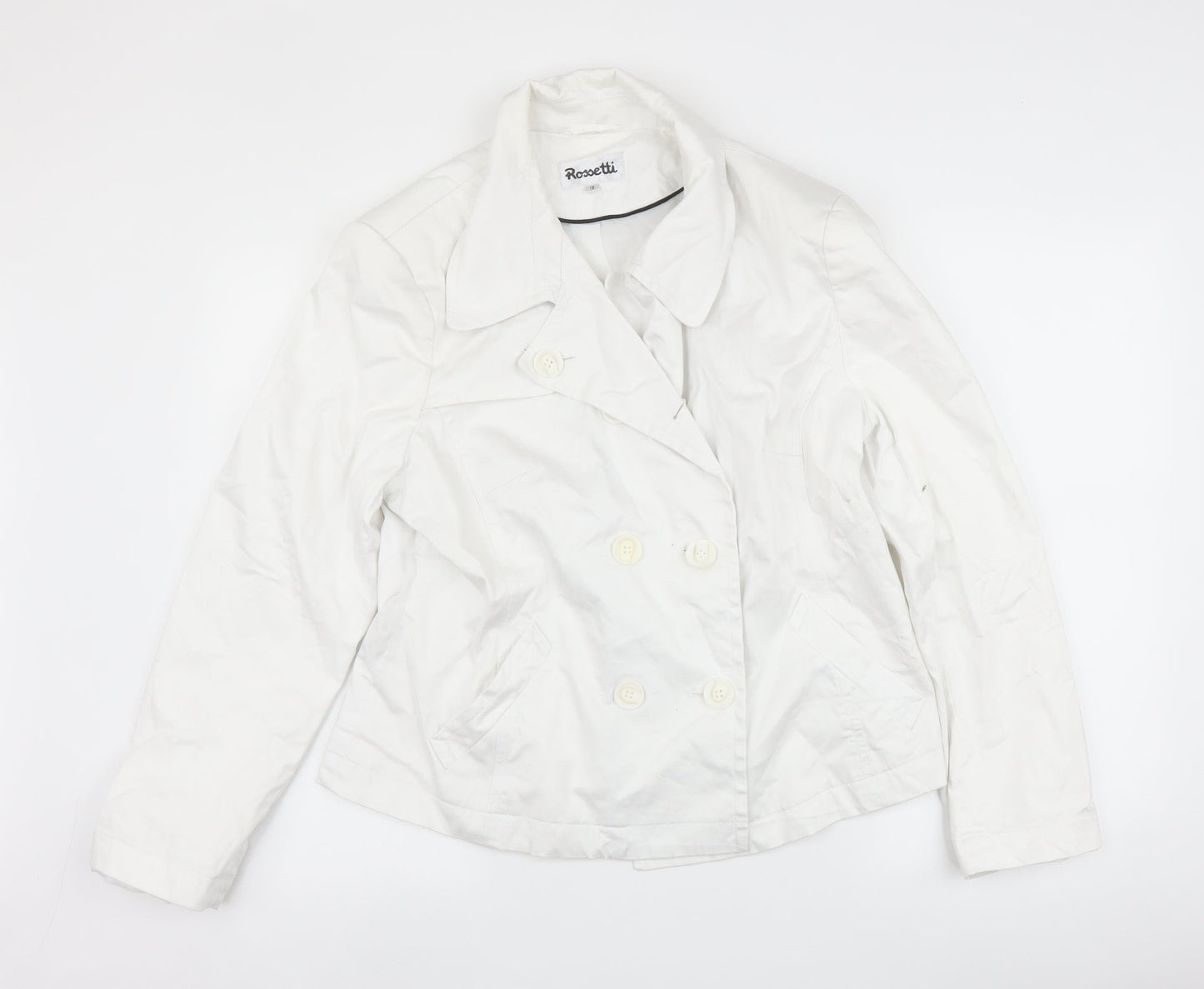 Rosetti Womens Silver   Jacket  Size 18