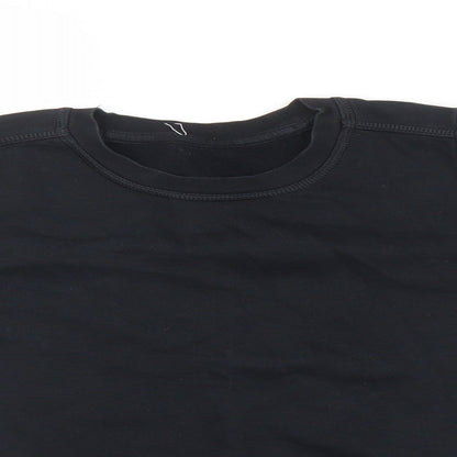Marks and Spencer Boys Black   Pullover Sweatshirt Size 9-10 Years