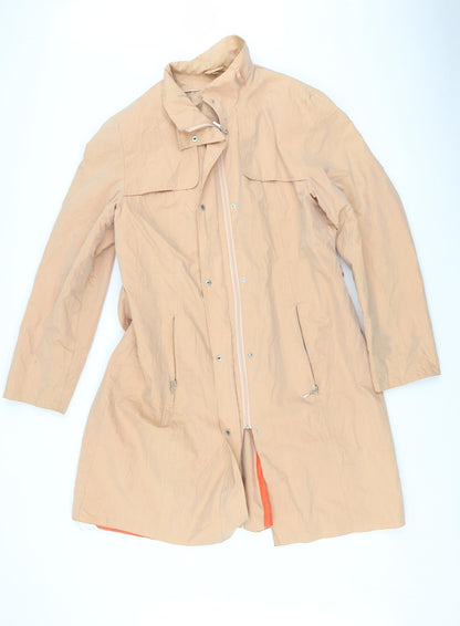 Womens UK Size 14 Preworn Pink Anorak Coat