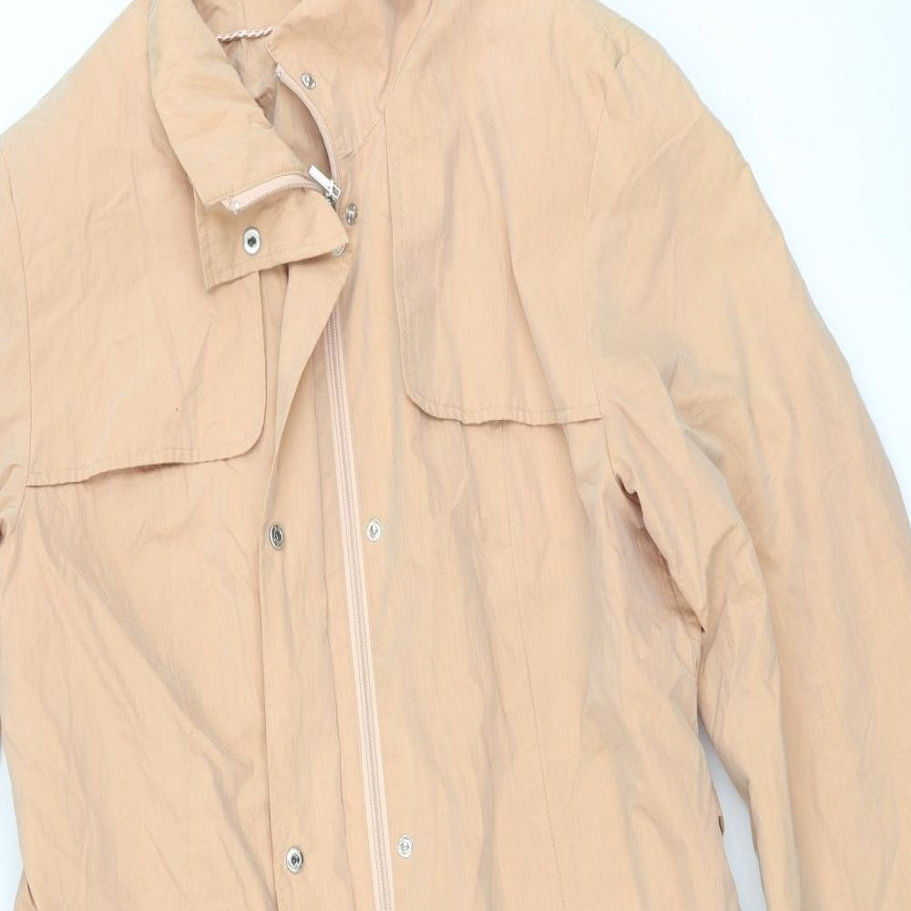Womens UK Size 14 Preworn Pink Anorak Coat