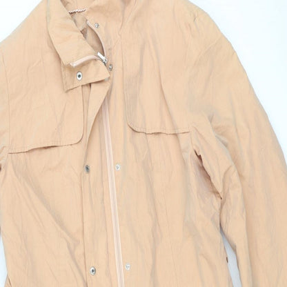 Womens UK Size 14 Preworn Pink Anorak Coat