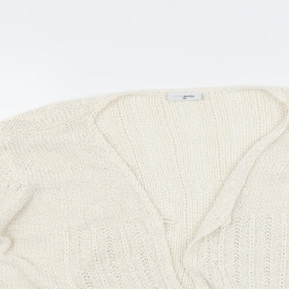 Ethel Austin Womens Ivory   Cardigan Jumper Size 18