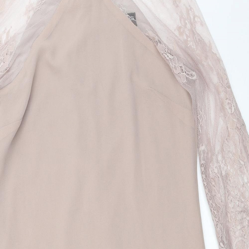 Little Mistress Womens Beige   Mini  Size 8