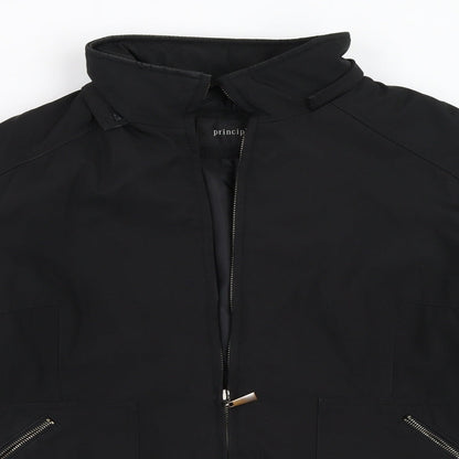 Principles Womens Black   Overcoat Coat Size 14