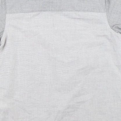 Matalan Boys Grey   Basic Button-Up Size 9 Years
