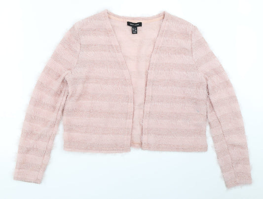 Womens UK Size M New Look Pink Cardigan Jumper