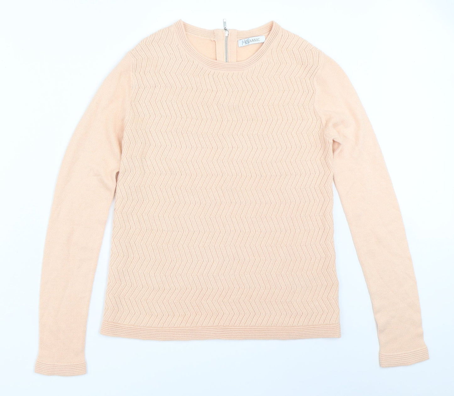 Womens UK Size 8 Marks and Spencer Pink Pullover Jumper