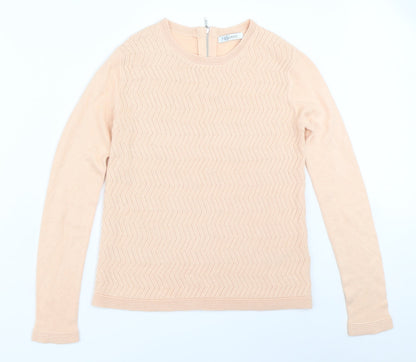 Womens UK Size 8 Marks and Spencer Pink Pullover Jumper