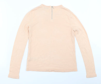 Womens UK Size 8 Marks and Spencer Pink Pullover Jumper