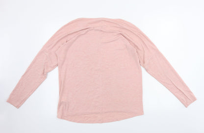 Womens UK Size M Amisu Pink Basic T-Shirt