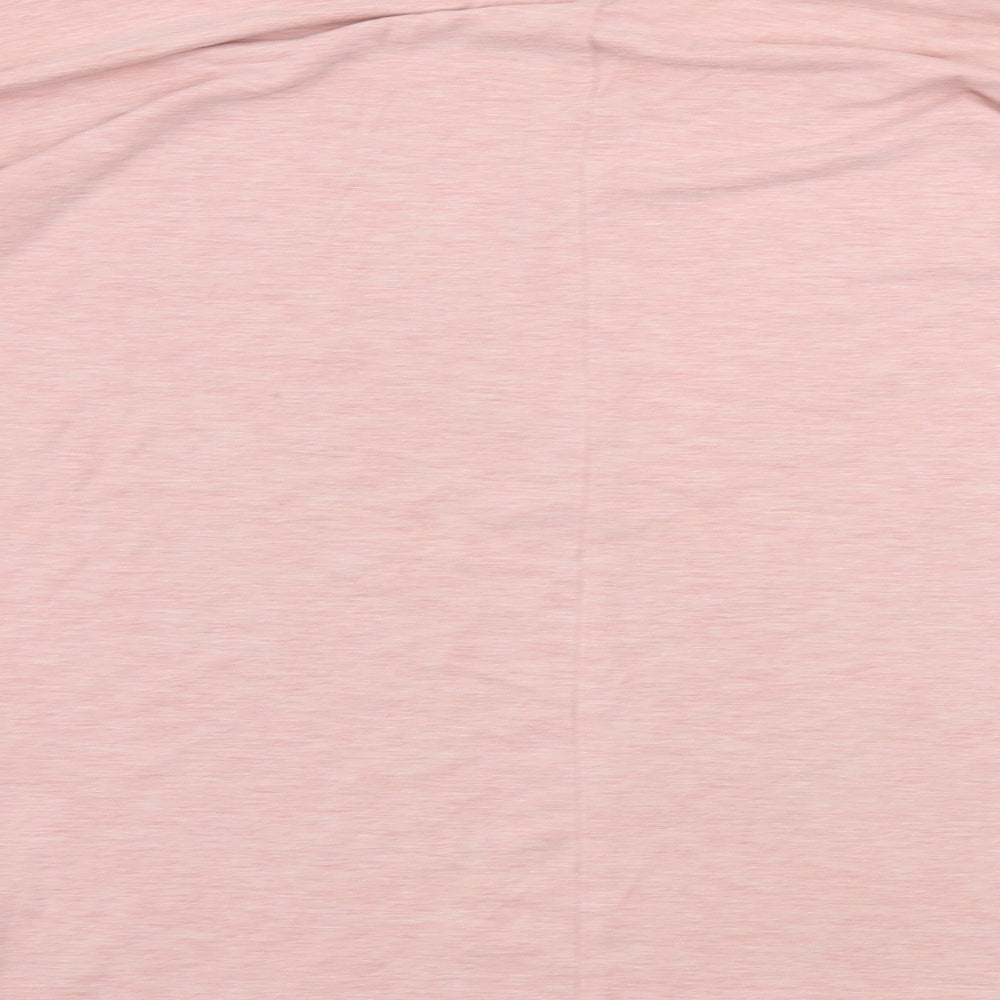 Womens UK Size M Amisu Pink Basic T-Shirt