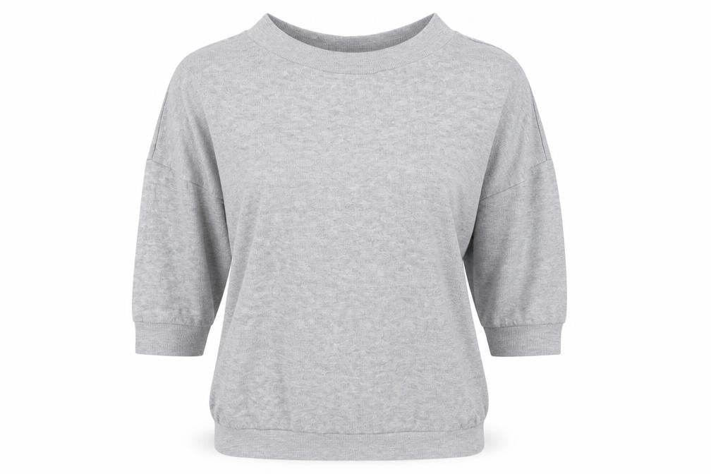 Womens UK Size S Preworn Grey Pullover Jumper