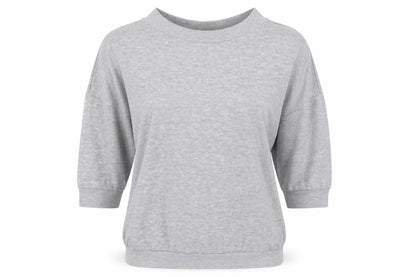Womens UK Size S Preworn Grey Pullover Jumper