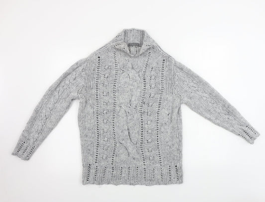 love chic Womens Grey   Pullover Jumper Size L