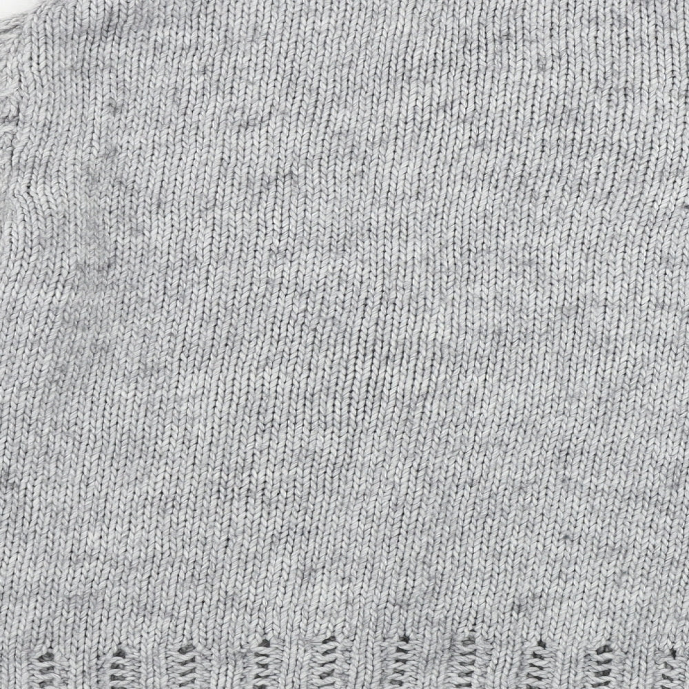 love chic Womens Grey   Pullover Jumper Size L