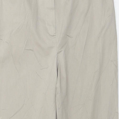 Womens UK Size 8 Marks and Spencer Regular Fit  Beige Trousers